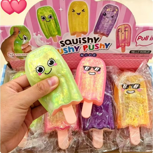 ของเล่นบีบมอลโทสไอศกรีมน่ารักแบบขายส่ง เนื้อสัมผัสนุ่มหนืด บีบแล้วคืนรูปช้า ช่วยคลายเครียด - Product Image 1