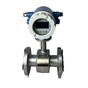 デジタルミニ電磁ステンレス鋼水流計 +/-0.5% 精度フランジ接続0.3-10メートル/秒流量 - Product Image 2