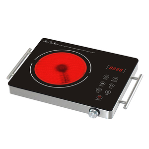 Portátil de un solo quemador sensor táctil control de mando eléctrico <span class=keywords><strong>horno</strong></span> de cerámica - Product Image 1