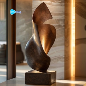 Grande <span class=keywords><strong>Scultura</strong></span> Astratta Moderna <span class=keywords><strong>in</strong></span> <span class=keywords><strong>Bronzo</strong></span> per Decorazione d'Interni, Modello <span class=keywords><strong>in</strong></span> Vendita per Collezionisti - Product Image 6