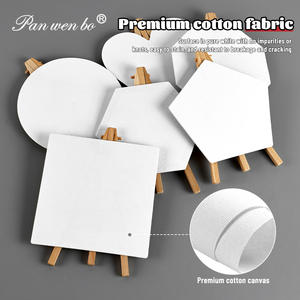 Kit di tele pre-dipinte Panwenbo per adulti, con motivi floreali e animali, per pittura fai da te, ideale come regalo per feste a tema pittura. - Product Image 3