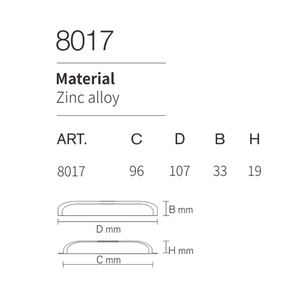 מודרני קבינט חומרת נחושת ברונזה קשת סל כוס מגירה מושך ריהוט ידית & Knob 30-40 ימים אירופאי 1000pcs - Product Image 2