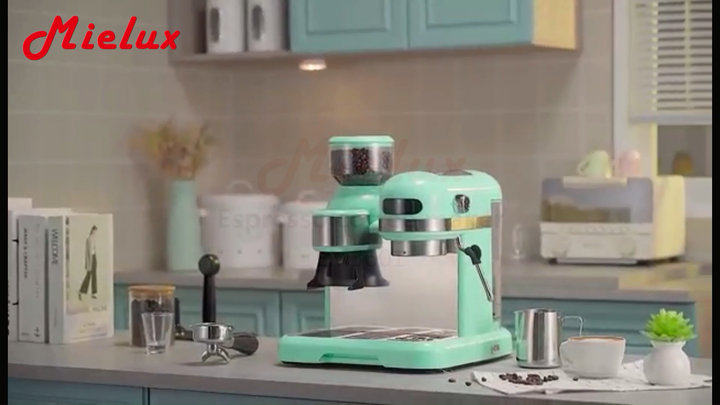 20Bar Espresso Coffee Maker Machine Semi-automatic Coffee Machine Household Italian Coffee Maker With Steam Function