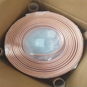 Chất lượng cao c10200 thẳng ống đồng Ống Vuông hình chữ nhật hoặc ống tròn giá mỗi kg cho điều hòa không khí - Product Image 3