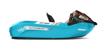 Expérience ultime de sports nautiques à facteur de sécurité élevé : Kart bateau électrique léger pour la pratique du surf, bateau électrique à usage commercial