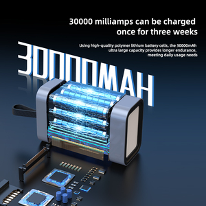 สำหรับ <span class=keywords><strong>Xiaomi</strong></span> ที่ชาร์จโทรศัพท์มือถือตั้งแคมป์ขนาด30000มิลลิแอมป์ต่อชั่วโมง USB แบบคู่แบบพกพา22.5วัตต์ - Product Image 5