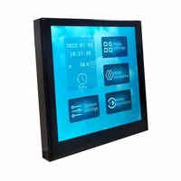 Contrôleur d'éclairage LED pour aquarium récifal programmable en temps réel à 5 canaux 86*86 avec panneau tactile RVB et variateur