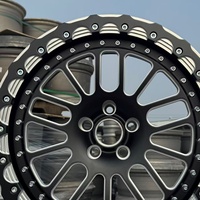 Forged Monoblock Beadlock Wheels 5x112 5x114.3 5x120 5x115 Racing Wheel for M2 M3 M4 Mustang Chevrolet Camaro Drag Racing