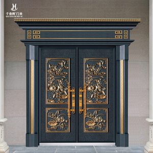 <span class=keywords><strong>Porta</strong></span> di sicurezza di lusso di fascia alta con Design a colonna romana in alluminio pressofuso - Product Image 3