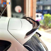Aileron de Toit Arrière CNGE Design pour Voiture, en ABS Noir Brillant, Ailerons de Coffre Arrière pour Ford Fiesta Mk8 Mk8.5 ST 2018-2023, Accessoires