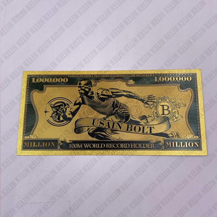 Usain Bolt ウサイン・ボルト　サイン入りブランドカード（ハガキ大） Usain Bolt ウサイン・ボルト サイン入りブランドカード（ハガキ