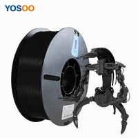 Filament ABS-GF de qualité industrielle YOSOO 1,75 mm, matériau pour imprimante 3D, fibre de verre, résistant à la chaleur, bonnes tiges en plastique