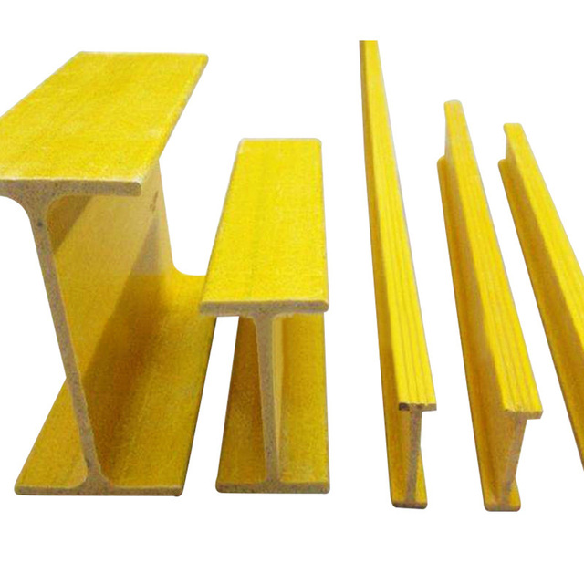 High Strength Composite FRP H Beam Structural Profiles Beams GRP I H Beams for Construction