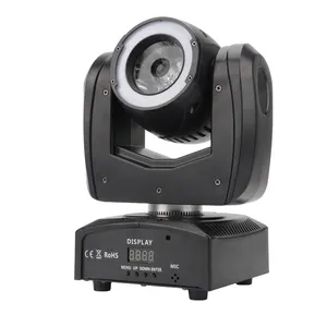 Dupla face movendo a cabeça feixe de luz 60W RGBW 4 em 1 LED para discoteca DJ Stage luz