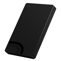 Boîtier externe pour disque dur SSD de 2,5 pouces, design horizontal, design fin, Micro B pour la sauvegarde à froid pour MacBook Pro