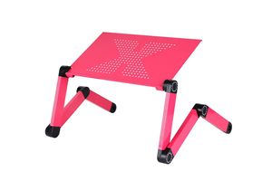 Computadoras portátiles, de escritorio ajustable plegable soporte de aluminio vuelta escritorio del ordenador portátil Mini computadora de escritorio con ventilador de aluminio mesa plegable - Product Image 5