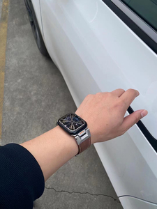 <span class=keywords><strong>Bracelet</strong></span> en <span class=keywords><strong>cuir</strong></span> véritable de luxe pour montre intelligente Ultra 2 <span class=keywords><strong>Bracelet</strong></span> de montre élégant pour IWatch Series 9 8 7 6 5 4 <span class=keywords><strong>Se</strong></span> 49mm 45mm <span class=keywords><strong>44mm</strong></span> 42mm - Product Image 5