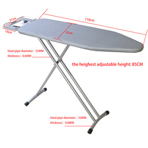 Đơn Lập Bàn Ủi Gấp Bàn Ủi Bông Kim Loại Carton Có Thể Gập Lại Hình Chữ Nhật Duy Nhất Có Thể Điều Chỉnh Bông Cảm Thấy 10 Ngày - Product Image 6