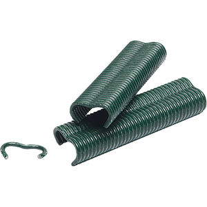 Grapa para cercas tipo A-18, color verde, con una paquete de 1000 unidades, ideal para asegurar mallas y estructuras. - Product Image 1