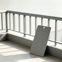 Revêtement en poudre époxy gris Pantone - Peinture anti-corrosion résistante aux intempéries pour cabines de chariots élévateurs, garde-corps, portes de stockage, patios