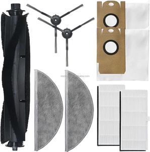 Kit de Repuesto Compatible con el Robot Aspirador <span class=keywords><strong>Xiaomi</strong></span> Lydsto <span class=keywords><strong>R1</strong></span> / <span class=keywords><strong>R1</strong></span> <span class=keywords><strong>Pro</strong></span>, Cepillo Principal, Cepillo Lateral, Filtro HEPA, Paño de Limpieza, Bolsa para Polvo - Product Image 1