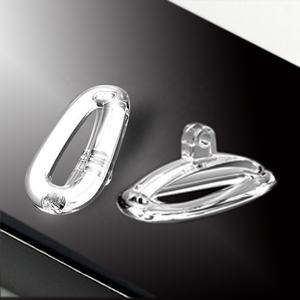 Kualitas tinggi kacamata TPU bantalan hidung sekrup jenis di hidung untuk kacamata - Product Image 1