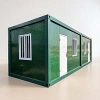 Maison conteneur modulaire préfabriquée à assemblage rapide pour l'utilisation comme dortoir pour le personnel de chantier