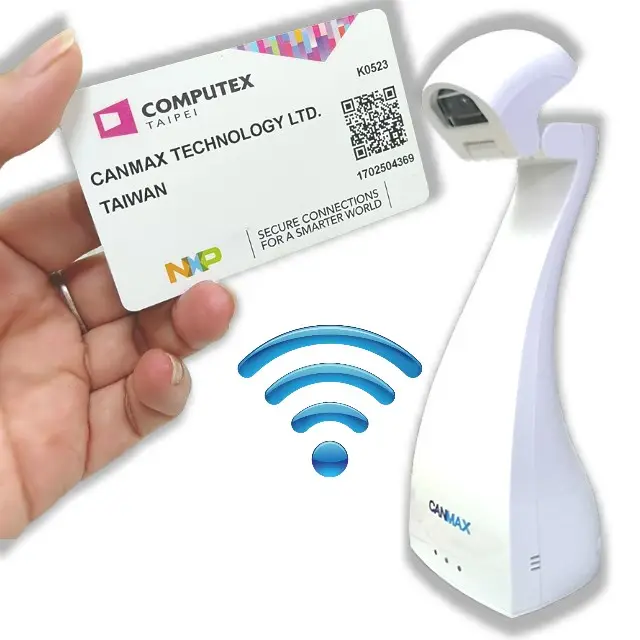 Lector de pasaporte NFC de presentación de escáner portátil avanzado de excelente calidad para sistema de pago POS