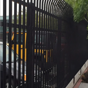 Nouveau design de clôture de palissade en métal enduit de PVC de style européen à triple pointe avec profil 3m en Australie Fournisseurs - Product Image 6