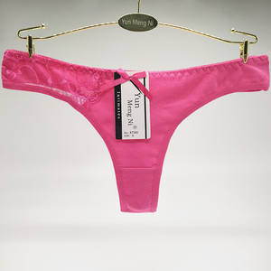 Yun Meng Ni Biancheria Intima <span class=keywords><strong>di</strong></span> Cotone Morbido Quotidiano T Spalle Giovani Ragazze Sexy <span class=keywords><strong>Perizoma</strong></span> - Product Image 4