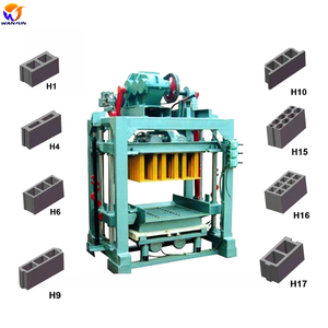 Xi măng tự động hướng dẫn sử dụng gạch rỗng làm cho máy móc để làm cho khối lồng vào nhau Máy làm gạch bê tông - Product Image 2