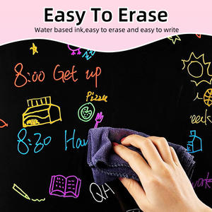 Venta de fábrica Marcadores de tiza líquida 0,7-1mm de espesor Pluma de tiza líquida 8 colores Marcadores de ventana borrables Pluma de pintura de coche automático - Product Image 3