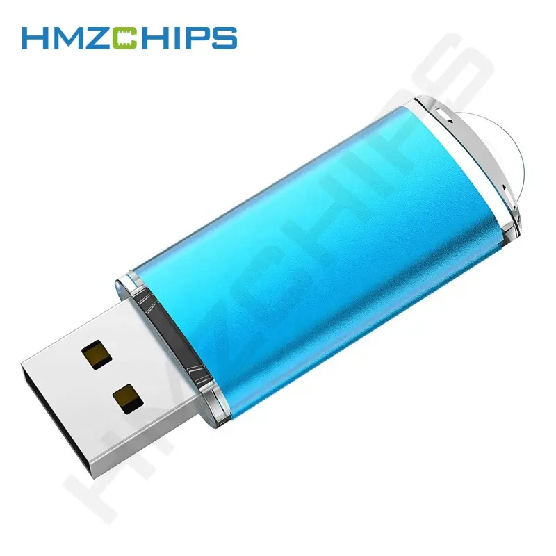HMZCHIPS OEM หลากสีความเร็วสูง 2GB ไดรฟ์นิ้วหัวแม่มือ 2.0 หน่วยความจํา 1GB 4GB 8GB 32GB 64GB กระโดด Zip ไดรฟ์ปากกา usb แฟลชไดรฟ์