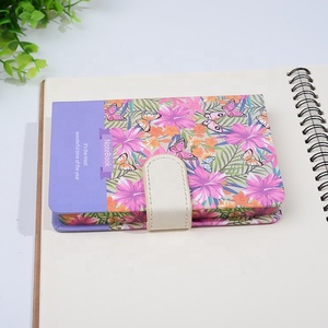 Venta al por mayor mariposa flor diario superventas unicornio cuaderno magnético A5 papel Kraft cuaderno escolar - Product Image 5