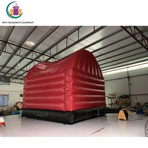 Popular Disco Dome PVC Inflable Bounce House Jumping Castle con reproductor de música Luces LED para adultos Niños enviados por mar - Product Image 4