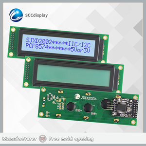 Promosi SCCdisplay JXD2002A-IIC layar COB modul LCM STN abu-abu positif 20*2 Dot tampilan matriks IIC/I2C sesuai putih <span class=keywords><strong>LCD</strong></span> - Product Image 6