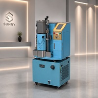 Machine de fusion sous vide à pression rapide 3 minutes 5KW pour bijoux en or et argent 1kg 220V 50Hz 0,2% de perte Équipement mini haute performance