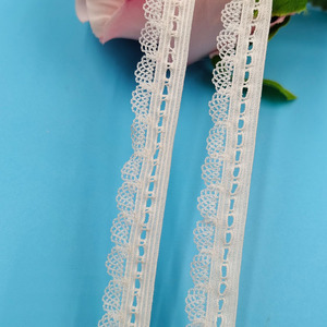 May Đồ Lót May Ren Picot Đàn Hồi Webbing Ban Nhạc Sò Nụ Cạnh Đàn Hồi Vành Đai Vải Cho Đồ Lót DIY Thủ Công - Product Image 2