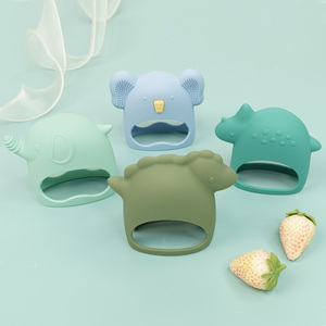 Wolife diseño Original Bpa libre personalizado silicona elefante forma divertido bebé mordedor juguete bebé silicona mordedor - Product Image 4