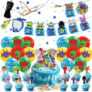Globos de Látex de 12 Pulgadas al por Mayor, Kit de Fiesta Temática con Números Azules <span class=keywords><strong>para</strong></span> <span class=keywords><strong>Cumpleaños</strong></span> Infantiles - Product Image 1