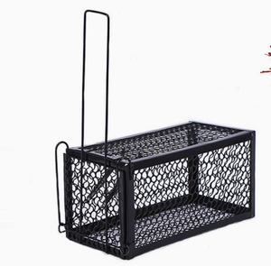 Piège à souris réutilisable en métal, cage à rongeurs en maille métallique <span class=keywords><strong>pour</strong></span> la lutte antiparasitaire intérieure et extérieure - Product Image 1