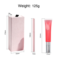 Kit de maquillage pour les lèvres personnalisé avec étiquette privée, 2 en 1, tube à presser, gloss à lèvres, crème mate, crayon à lèvres longue durée, hydratant