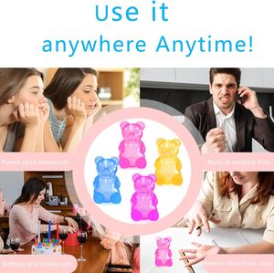 Classic Popular 8cm Maltose Colorful Bear Squishy <b>Ball</b> Toy Stress Relief <b>Squeeze</b> Gift for Kids Adults Fatigue <b>Squeeze</b> Toys - Product Image 4