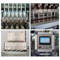 Machine d'emballage automatique de sachets 6 voies pour liquides et gelées, remplissage et scellage de bâtonnets, 5ml 10ml