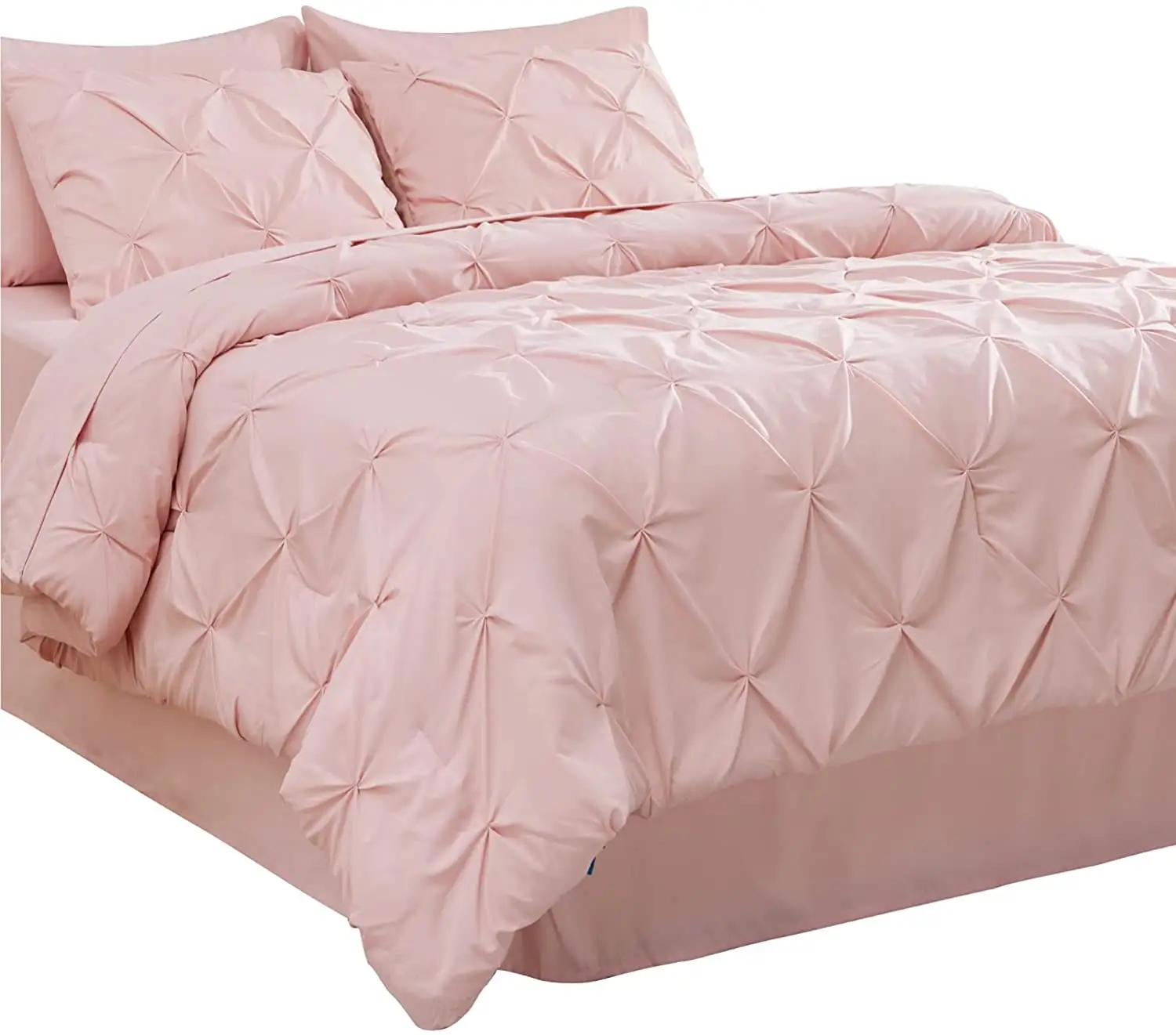 King worth Polyester King Bettlaken Pink Premium Bettwäsche Set Twin Bettlaken Bettwäsche Set