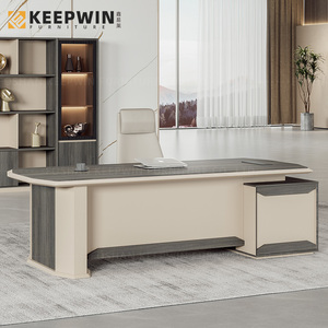 Giám đốc hiện đại quản lý bảng văn phòng cho phòng thu văn phòng máy tính bảng với bàn bên nhỏ đồ nội thất văn phòng L hình bàn - Product Image 4