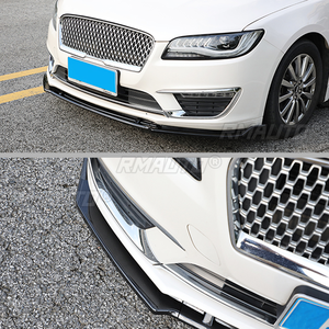 3Pcs <b>Car</b> Front Bumper Lip 3 Pcs Black Splitter <b>Diffuser</b> Lip Body Kit Spoiler Bumpers <b>for</b> Lincoln MKZ 2017 2018 2019 - Product Image 5