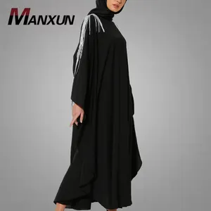 2021 nuovo Design donna moda abito ultimi abiti musulmani personalizzati Abaya Shopping Online abiti moda stile semplice