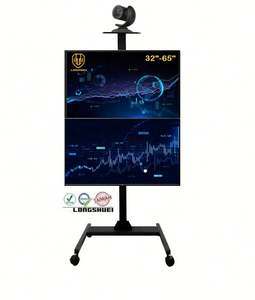 <b>Swivel</b> 360 Degree <b>TV</b> Cart <b>Stand</b> for Storehouse - Product Image 2