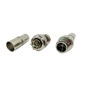 M12 X Coded 8Pin Male Solder With Shielded M12 X Coding 8pin Plug Solder M12 8pin Connector